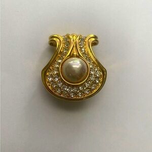 Vintage NOLAN MILLER PAVE CRYSTAL